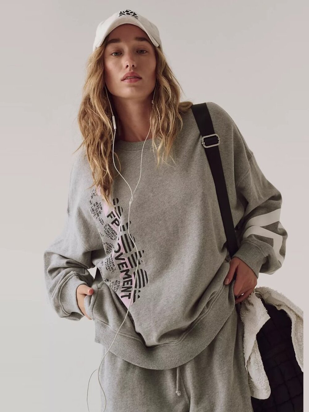 Free People Movement All Star Buti Logo Pullover NWOT